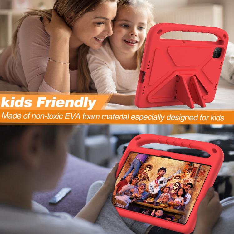 For Infinix Xpad 11 2024 Handle EVA Shockproof Tablet Case with Holder(Red) - Others by PMC TechLife | Online Shopping South Africa | PMC TechLife | Buy Now Pay Later Mobicred