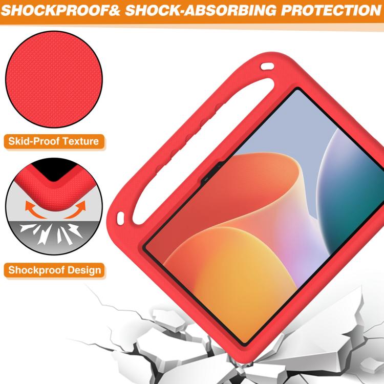 For Infinix Xpad 11 2024 Handle EVA Shockproof Tablet Case with Holder(Red) - Others by PMC TechLife | Online Shopping South Africa | PMC TechLife | Buy Now Pay Later Mobicred