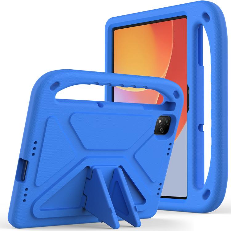 For Infinix Xpad 11 2024 Handle EVA Shockproof Tablet Case with Holder(Blue) - Others by PMC TechLife | Online Shopping South Africa | PMC TechLife | Buy Now Pay Later Mobicred