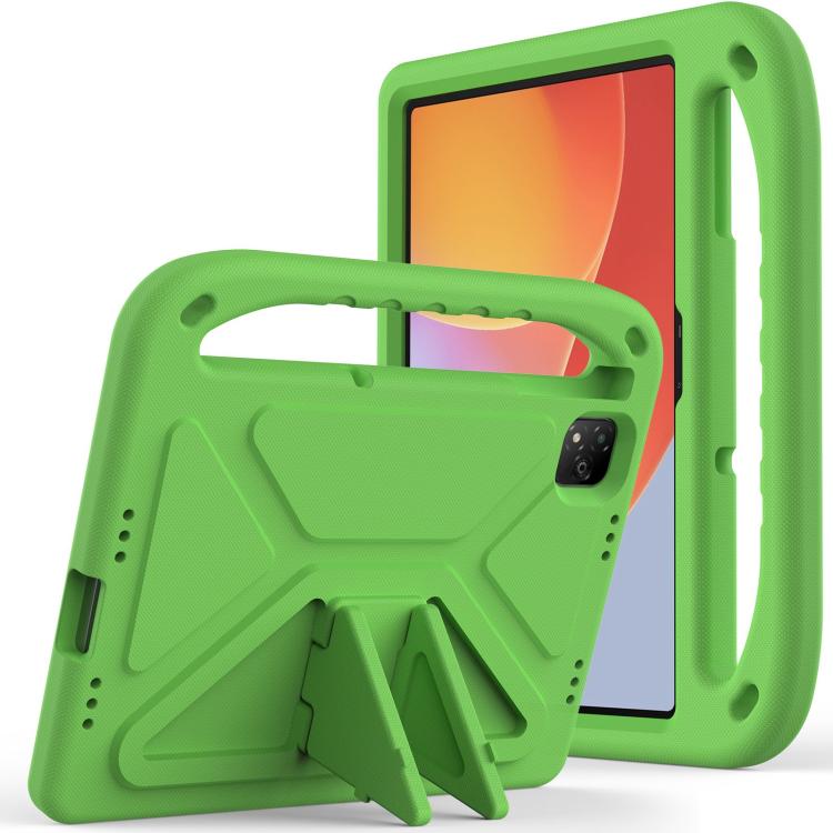 For Infinix Xpad 11 2024 Handle EVA Shockproof Tablet Case with Holder(Green) - free shipping - PMC TechLife - Order now!