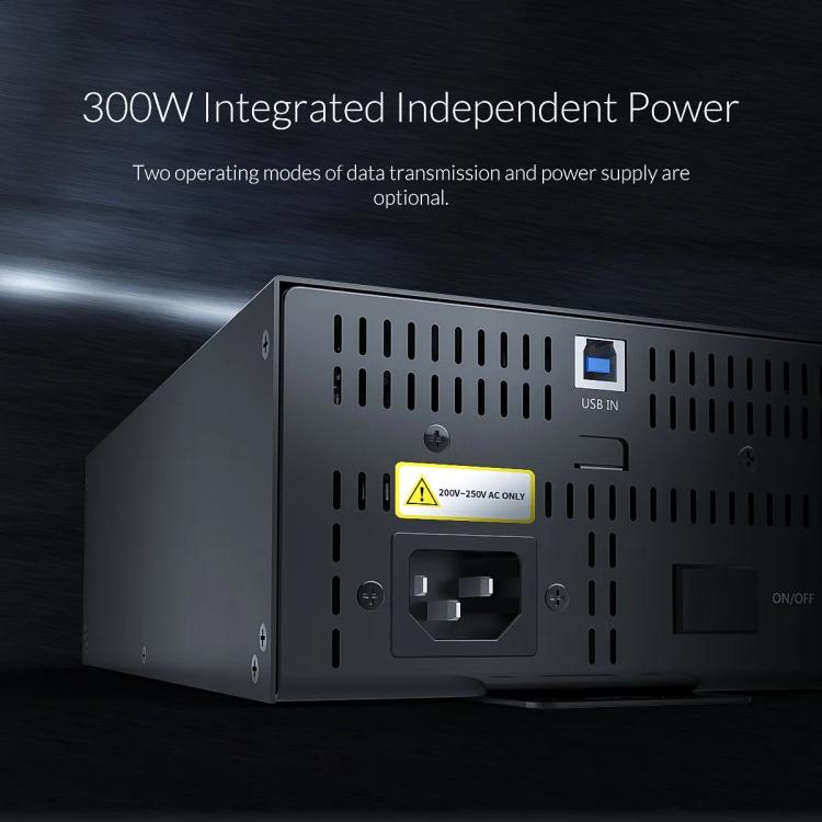 ORICO IH30P Industrial Grade 30 Ports USB 2.0 Hub, Plug:UK Plug(Black) - free shipping - PMC TechLife - Order now!
