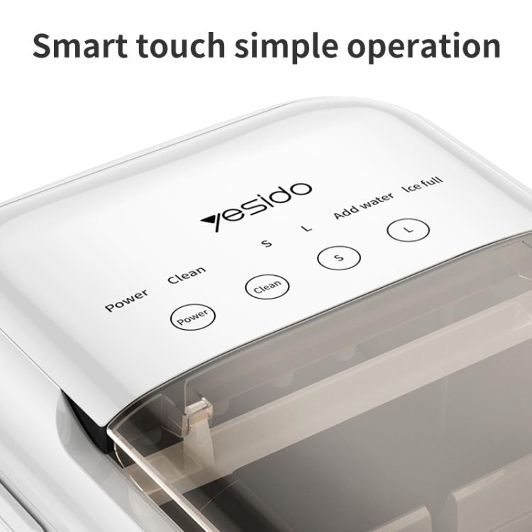 Yesido EC15 Small Multifunctional Ice Maker, Capacity: 1.3L(White) - free shipping - PMc TechLife - Order now!
