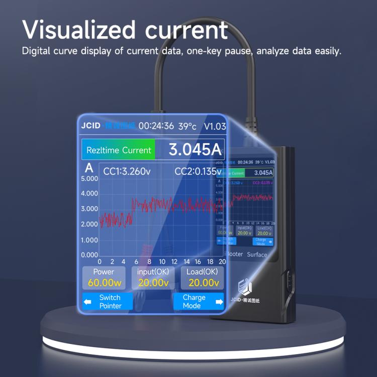 JCID iBooter Surface Current Analyzer for Surface Series - free shipping - PMC TechLife - Order now!