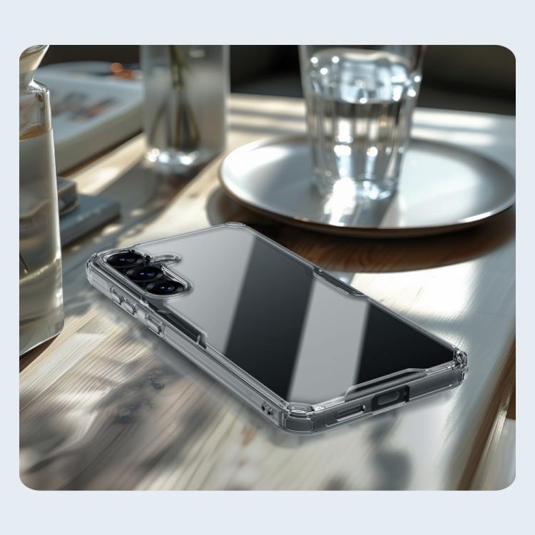 For Samsung Galaxy S25 5G NILLKIN PC + TPU Phone Case(Transparent) - Galaxy S25 5G Cases by NILLKIN | Online Shopping South Africa | PMc TechLife | Buy Now Pay Later Mobicred