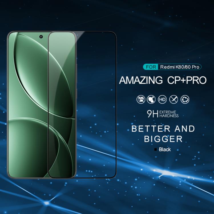 For Redmi K80 / K80 Pro NILLKIN CP+Pro 9H Explosion-proof Tempered Glass Film - free shipping - PMc TechLife - Order now!