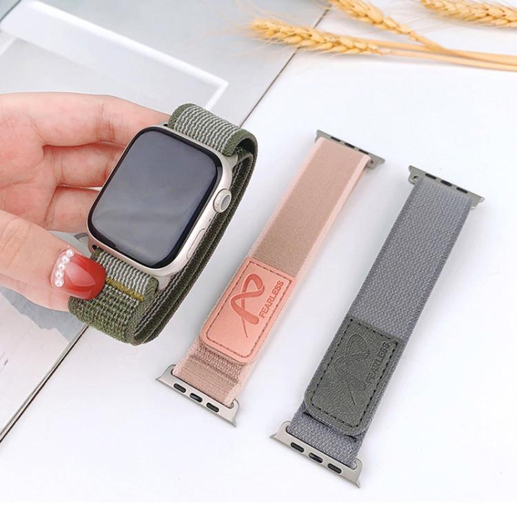 For Apple Watch 42mm / 41mm / 40mm / 38mm Fearless Trail Loop Nylon Band(Starlight) - free shipping - PMc TechLife - Order now!