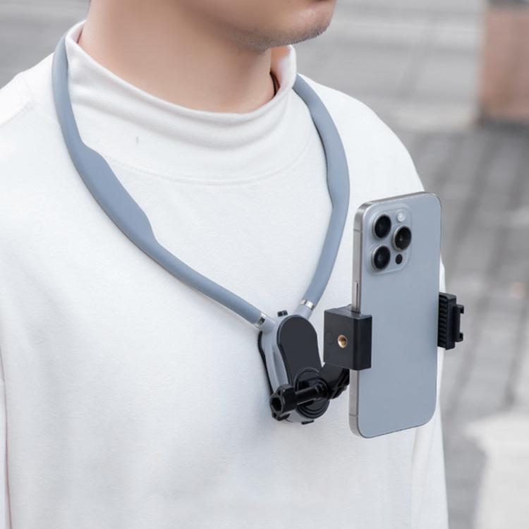 Magnetic Neck Mount Anti-shake Bracket, Type:6 in 1 Phone Clamp - free shipping - PMC TechLife - Order now!