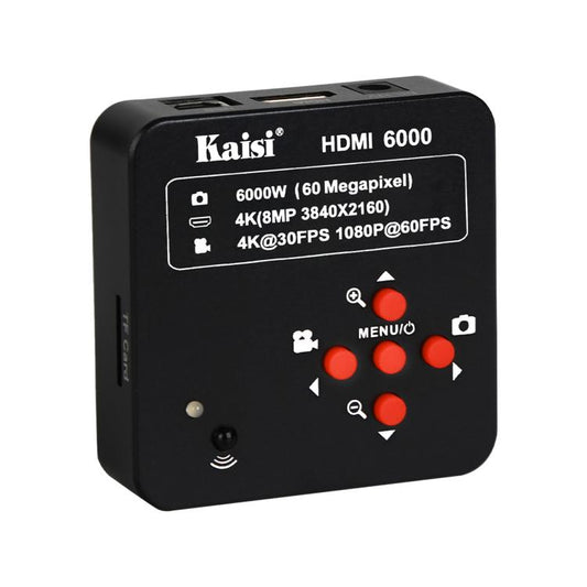 Kaisi HDMI 6000 HDMI / USB Dual Interface 60MP 4K Ultra HD Microscope Industrial Camera, Plug:US Plug - Microscope Magnifier Series by Kaisi | Online Shopping South Africa | PMC Jewellery | Buy Now Pay Later Mobicred