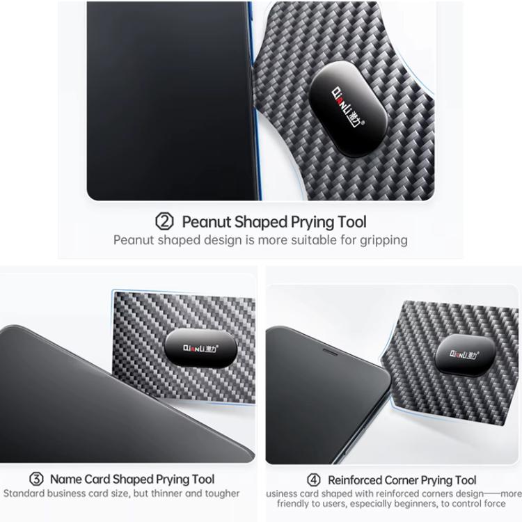 Qianli High Toughness Multifunctional Carbon Fiber Prying Tool Triangular shaped - free shipping - PMC TechLife - Order now!