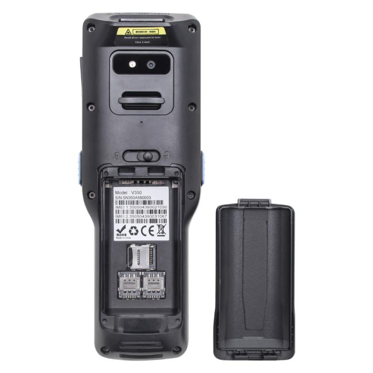 UNIWA V350 Handheld Rugged 2D Barcode Scanner, 4GB+64GB, 3.5 inch Android 12 Mediatek MT6761 Quad Core, T9 Keyboard, NFC, Network: 4G, Plug:US Plug(Black) - free shipping - PMc TechLife - Order now!