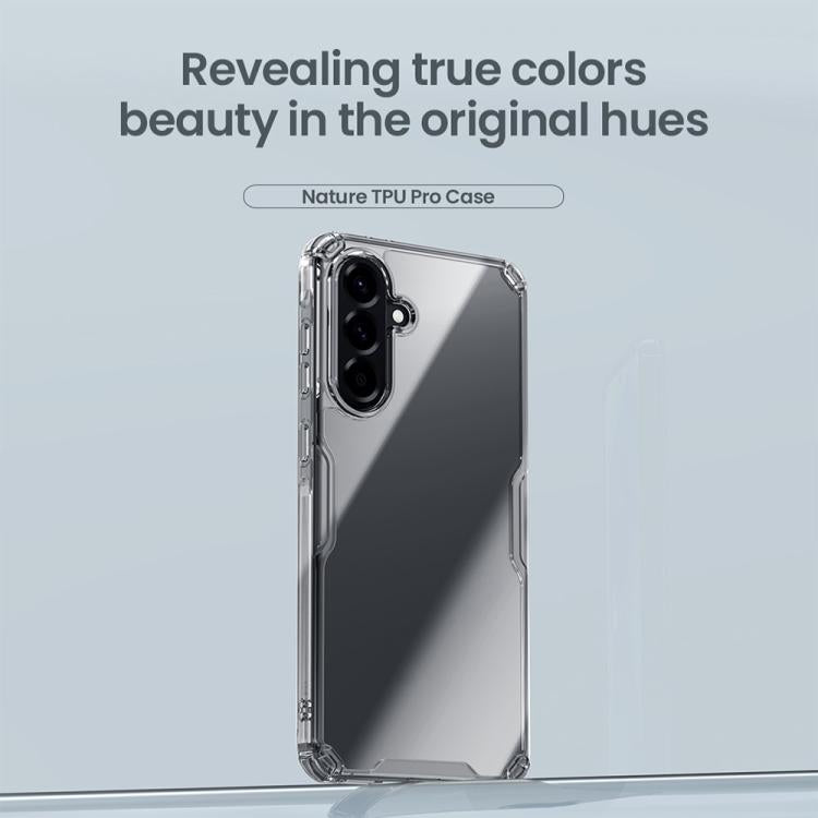 For Samsung Galaxy A56 5G NILLKIN PC + TPU Phone Case(Transparent) - Galaxy Phone Cases by NILLKIN | Online Shopping South Africa | PMc TechLife | Buy Now Pay Later Mobicred