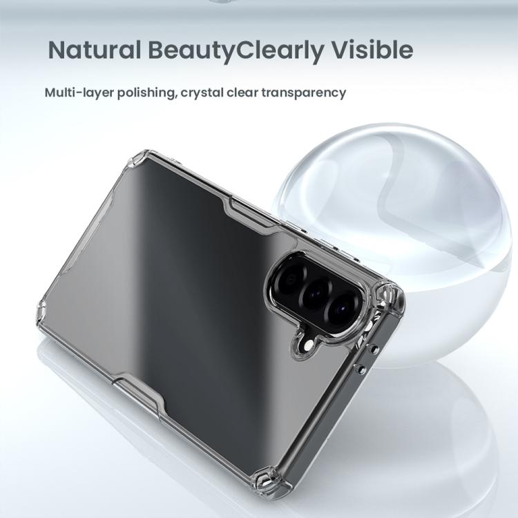 For Samsung Galaxy A56 5G NILLKIN PC + TPU Phone Case(Transparent) - Galaxy Phone Cases by NILLKIN | Online Shopping South Africa | PMc TechLife | Buy Now Pay Later Mobicred