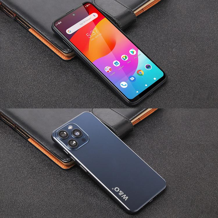 W&O X200 Pro, 4GB+128GB, 6.8 inch Android 10 Mediatek MT6765 Helio P35 Octa Core, Network: 4G, Plug:US Plug(Blue) - free shipping - PMc TechLife - Order now!