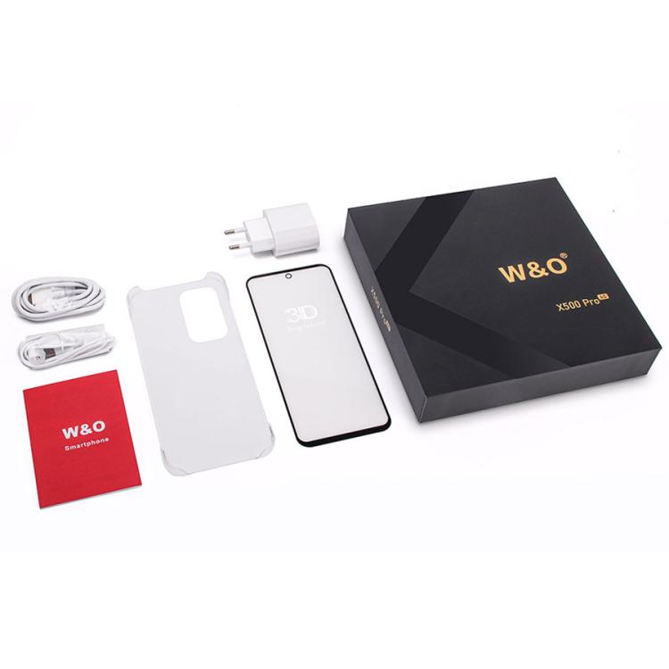 W&O X500 Pro, 4GB+128GB, 6.8 inch Android 10 Mediatek MT6765 Helio P35 Octa Core, Network: 4G, Plug:US Plug(Gold) - free shipping - PMc TechLife - Order now!
