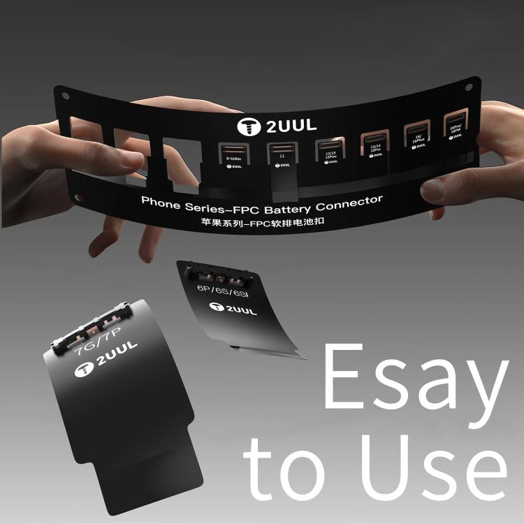 2uul BT03 FPC Battery Connector for iPhone 6 to 16 Pro Max - Test Tools by 2UUL | Online Shopping South Africa | PMC TechLife | Buy Now Pay Later Mobicred