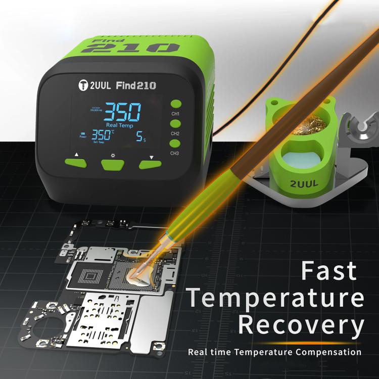 2uul FD01 Find210 60W High-Power AC Transformer Soldering Station, Plug:US Plug - free shipping - PMc TechLife - Order now!