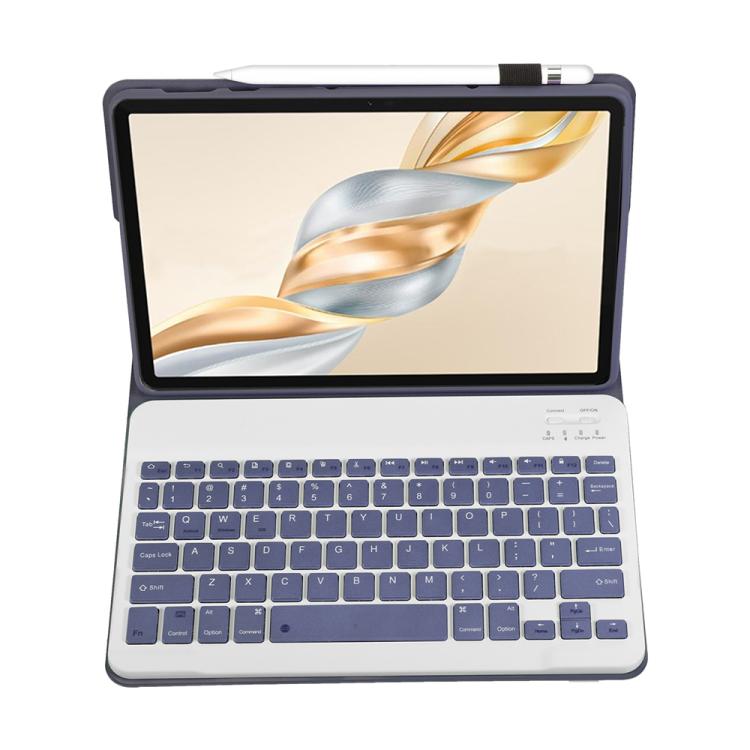 For Honor Pad X9 Pro 11.5 AH28 Ultra-thin Detachable Bluetooth Keyboard Leather Tablet Case(Lavender White) - Others Keyboard by PMC TechLife | Online Shopping South Africa | PMC TechLife | Buy Now Pay Later Mobicred