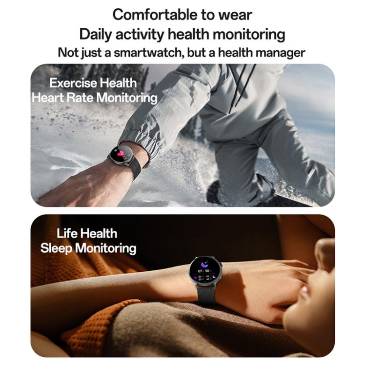 Yesido IO28 Smart Watch, 1.51 inch Screen, Support BT Call / Heart Rate(Black) - free shipping - PMC TechLife - Order now!