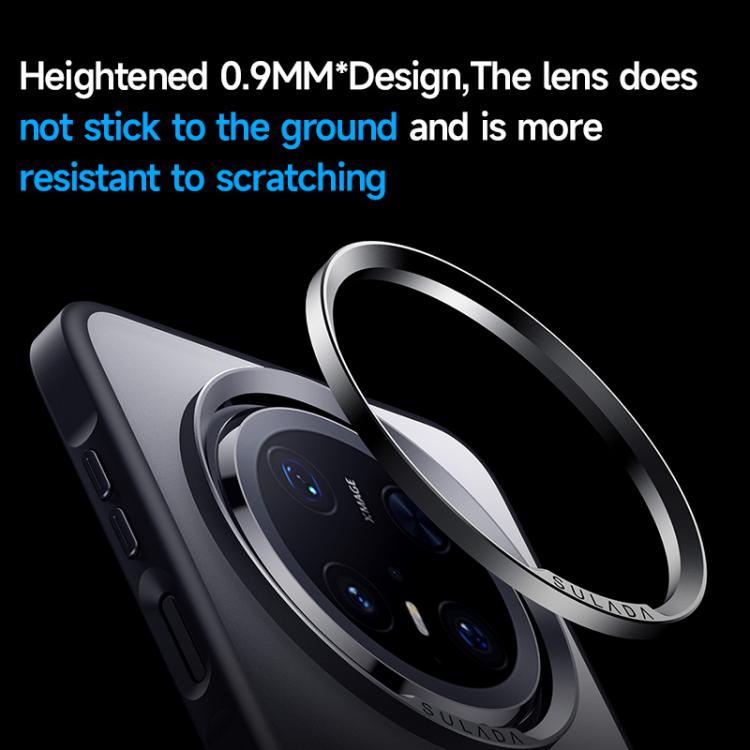 For Huawei Mate 70 SULADA Light Sand MagSafe Magnetic PC Hybrid TPU Phone Case(Blue) - free shipping - PMC TechLife - Order now!
