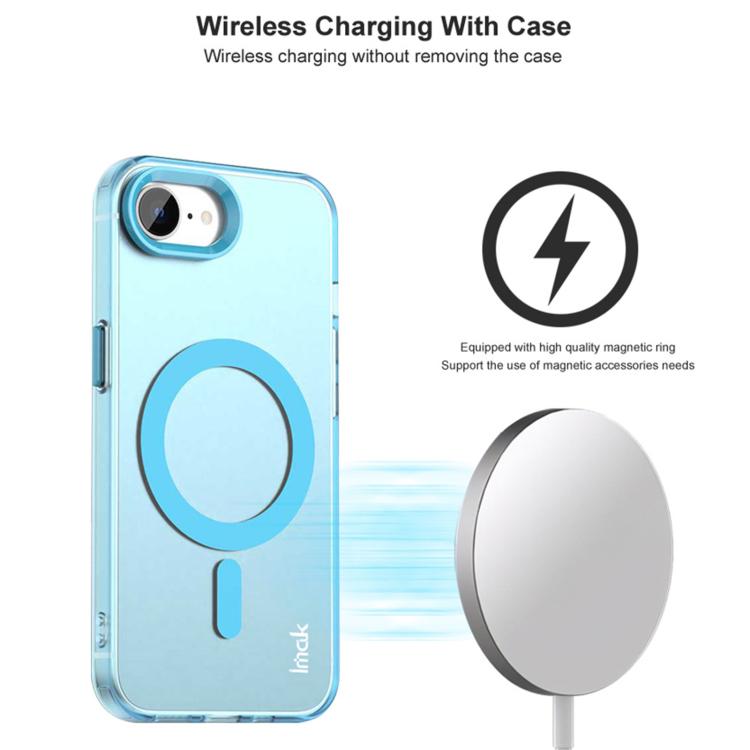 For iPhone 16e IMAK Candy Series Shockproof MagSafe Phone Case(Red) - iPhone 16e Cases by imak | Online Shopping South Africa | PMC TechLife | Buy Now Pay Later Mobicred