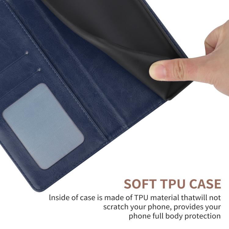 For Infinix Hot 60 Pro+ 4G Y-shaped Pattern Flip Leather Phone Case(Blue) - free shipping - PMC TechLife - Order now!