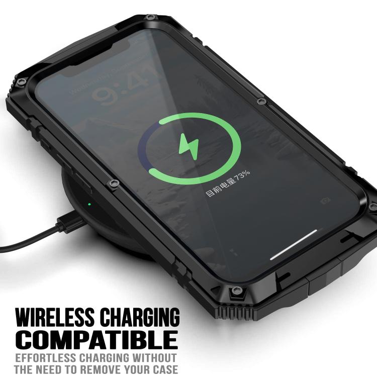 For iPhone 16e IP68 Waterproof Dustproof Shockproof Phone Case(Black) - iPhone 16e Cases by PMC TechLife | Online Shopping South Africa | PMC TechLife | Buy Now Pay Later Mobicred