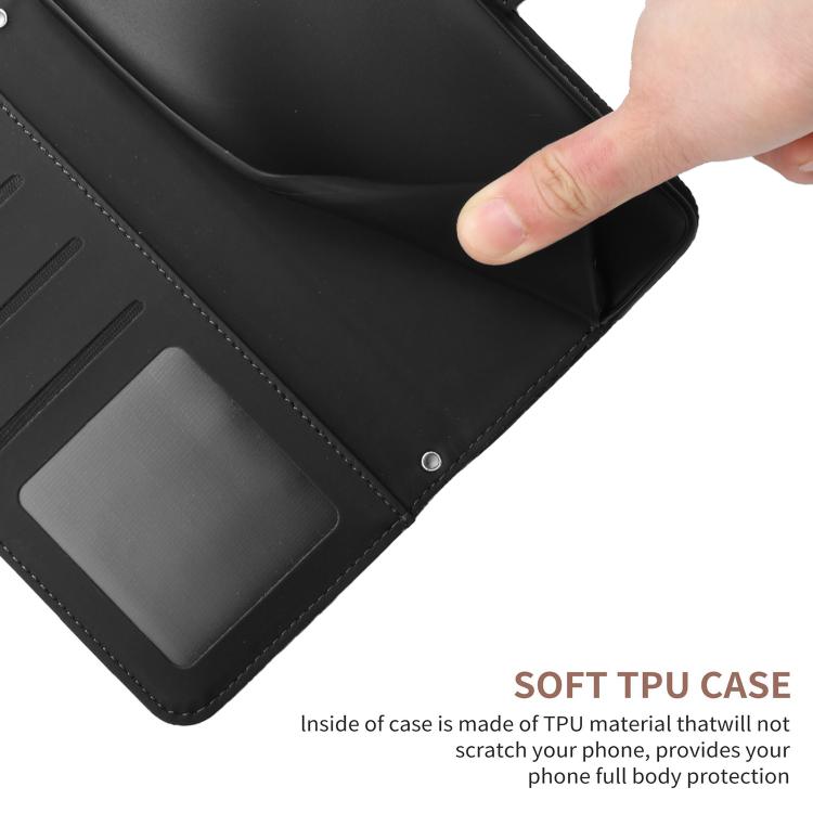 For Tecno Spark 40 Pro 4G Skin Feel Butterfly Embossed Flip Leather Phone Case(Black) - free shipping - PMC TechLife - Order now!