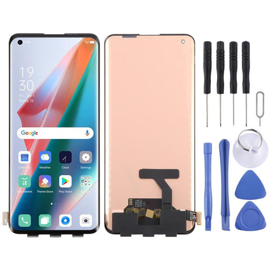 For OPPO Find X3 OLED LCD Screen with Digitizer Full Assembly with Fingerprint Identification - LCD Screen by PMC Jewellery | Online Shopping South Africa | PMC Jewellery | Buy Now Pay Later Mobicred