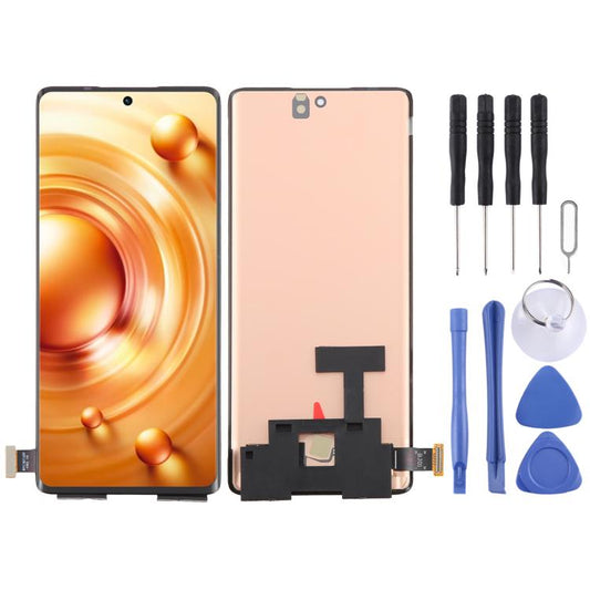 For vivo X80 V2183A V2144 OLED LCD Screen with Digitizer Full Assembly with Fingerprint Identification - LCD Screen by PMC Jewellery | Online Shopping South Africa | PMC Jewellery | Buy Now Pay Later Mobicred