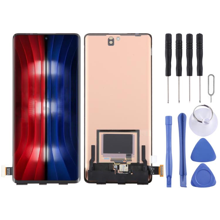 For vivo iQOO 8 Pro V2141A OLED LCD Screen with Digitizer Full Assembly with Fingerprint Identification - LCD Screen by PMC TechLife | Online Shopping South Africa | PMC TechLife | Buy Now Pay Later Mobicred