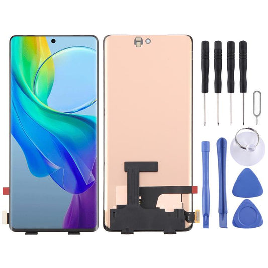 For vivo Y78+ OLED LCD Screen with Digitizer Full Assembly with Fingerprint Identification - LCD Screen by PMC Jewellery | Online Shopping South Africa | PMC Jewellery | Buy Now Pay Later Mobicred