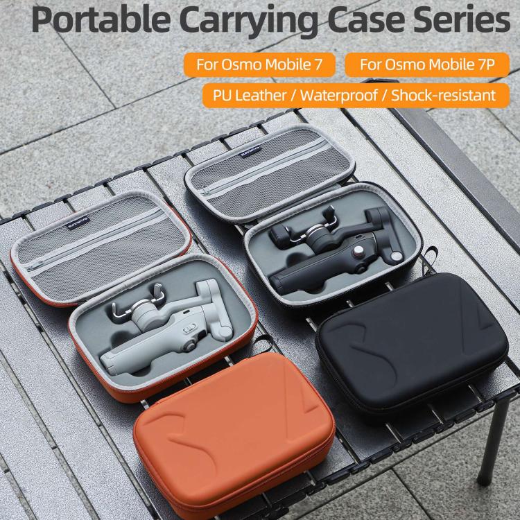 For DJI Osmo Mobile 7P Sunnylife Portable Carrying Case Mini Bag Handbag(Orange) - free shipping - PMC TechLife - Order now!