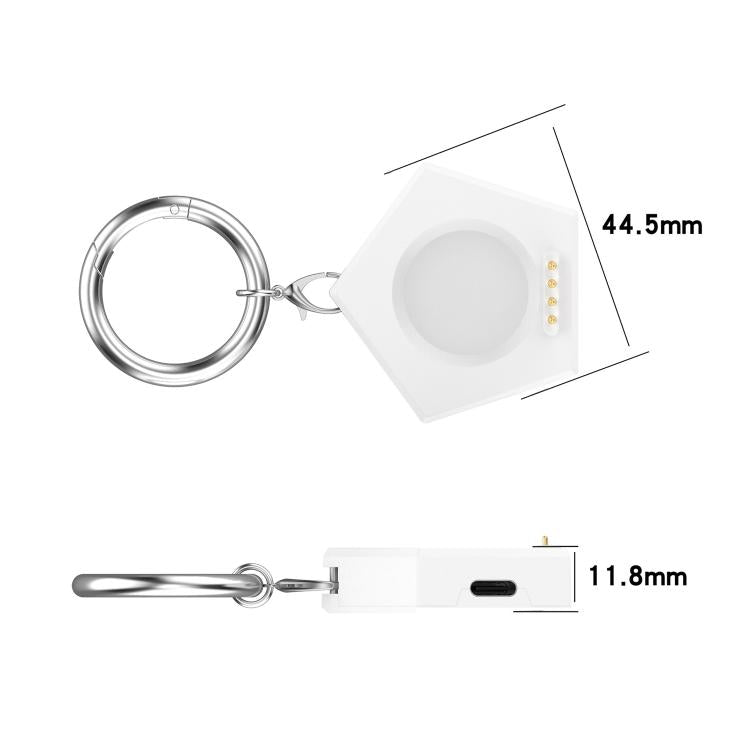 For Samsung Galaxy Watch Ultra 47mm Portable Smart Watch Charger(White) - Charger by PMC TechLife | Online Shopping South Africa | PMC TechLife | Buy Now Pay Later Mobicred