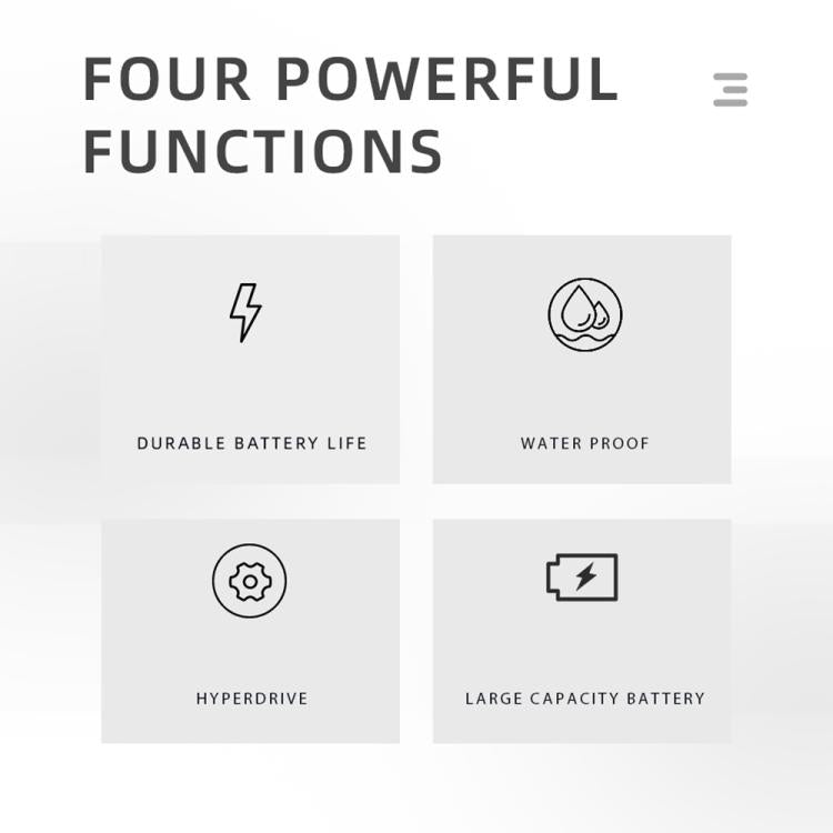 VGR V-310 Digital Display Three-blade IPX7 Electric Shaver(Black) - free shipping - PMC TechLife - Order now!