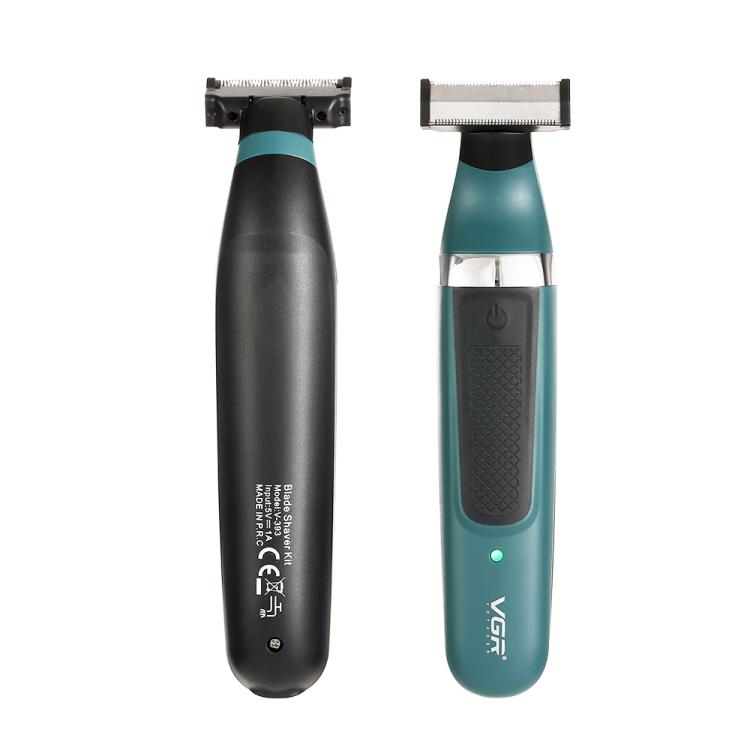 VGR V-393 Double Cuttter Head IPX5 Electric Shaver(Blue) - free shipping - PMc TechLife - Order now!