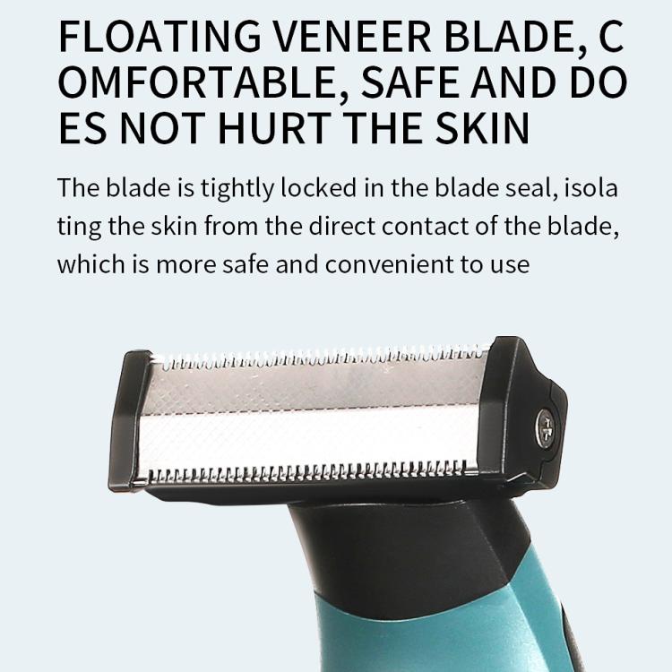 VGR V-393 Double Cuttter Head IPX5 Electric Shaver(Blue) - free shipping - PMc TechLife - Order now!