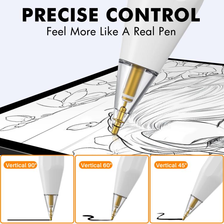C04L 4pcs / Set 1.95mm Capacitive Stylus Replacement Nibs for Apple Pencil 2 / 1(Transparent Color Mixing) - Pencil Accessories by PMc TechLife | Online Shopping South Africa | PMc TechLife | Buy Now Pay Later Mobicred