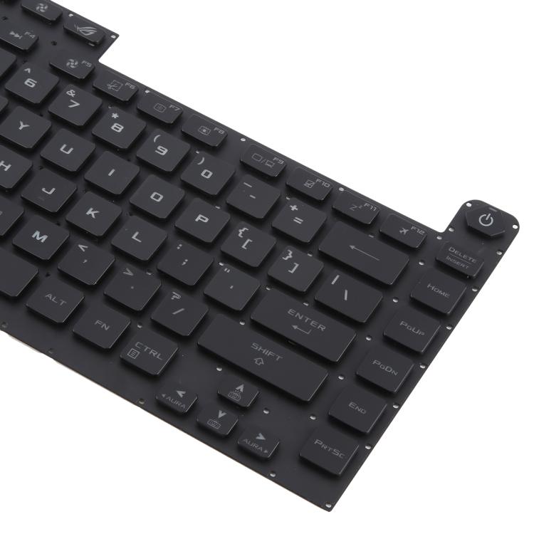 US Version RGB Backlit Laptop Keyboard for Asus ROG Strix Scar G512 G512LV G512LW G512LI(Black) - Replacement Keyboards by PMc TechLife | Online Shopping South Africa | PMc TechLife | Buy Now Pay Later Mobicred