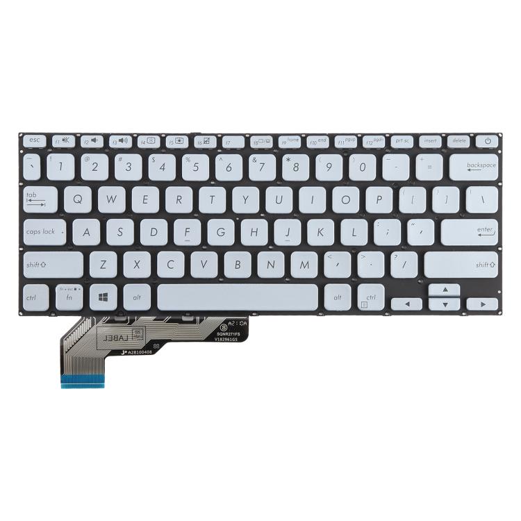 US Version Laptop Keyboard for Asus Adol14 ADOL14FA S403F A403F X403F ADOL13u(Silver) - Replacement Keyboards by PMc TechLife | Online Shopping South Africa | PMc TechLife | Buy Now Pay Later Mobicred