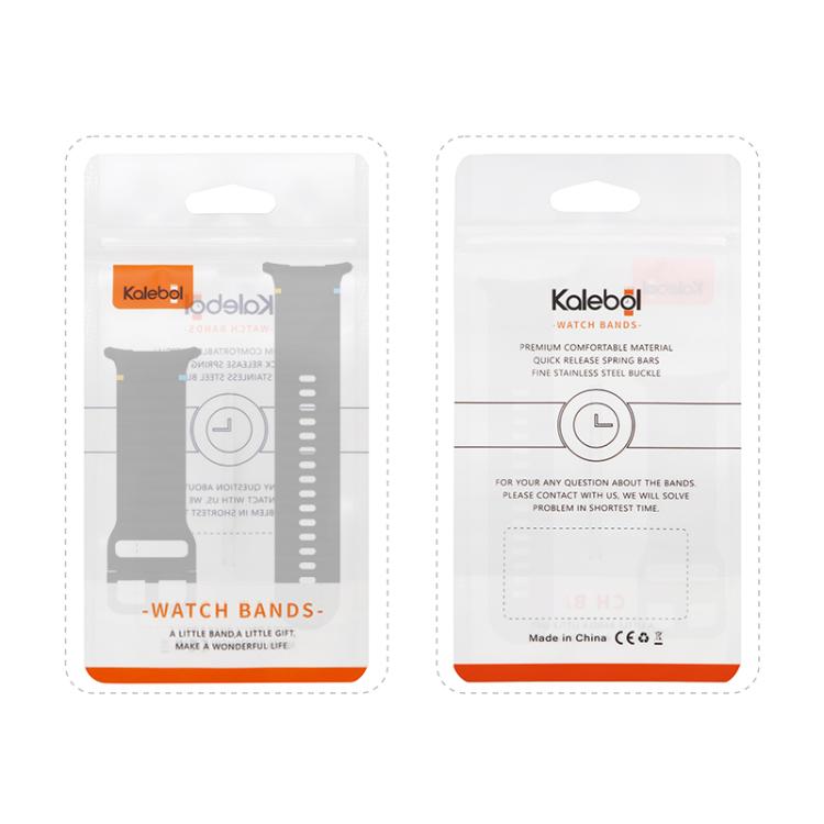 For Samsung Galaxy Watch Ultra 47mm / Ultra 2025 Kalebol Wave Stitching Silicone Strap(Space Grey) - free shipping - PMC TechLife - Order now!
