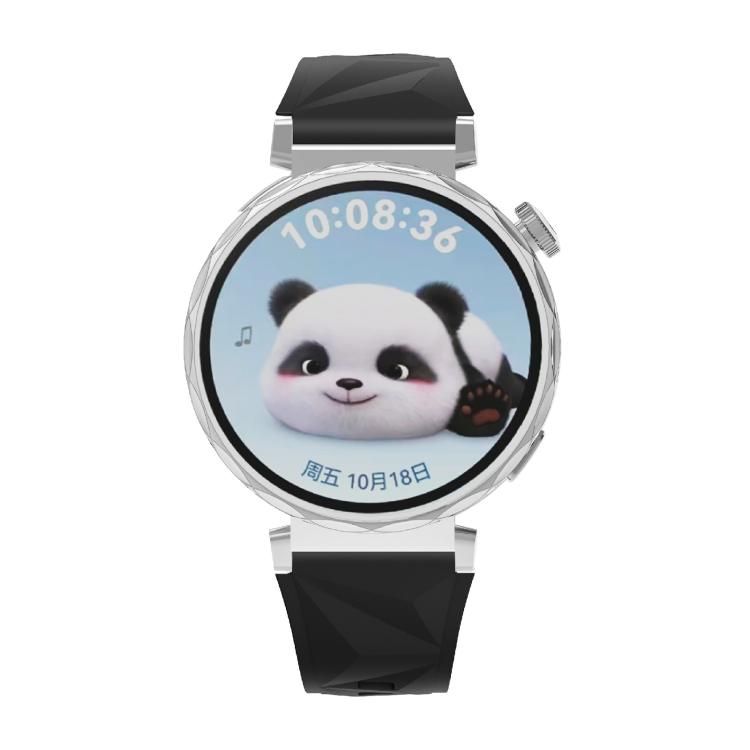 Kalebol 18mm Universal Diamond Embossed Silicone Strap(Black) - free shipping - PMc TechLife - Order now!