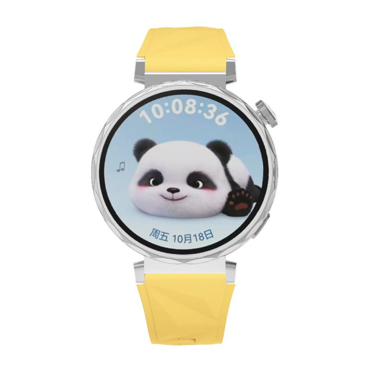 Kalebol 18mm Universal Diamond Embossed Silicone Strap(Yellow) - free shipping - PMc TechLife - Order now!