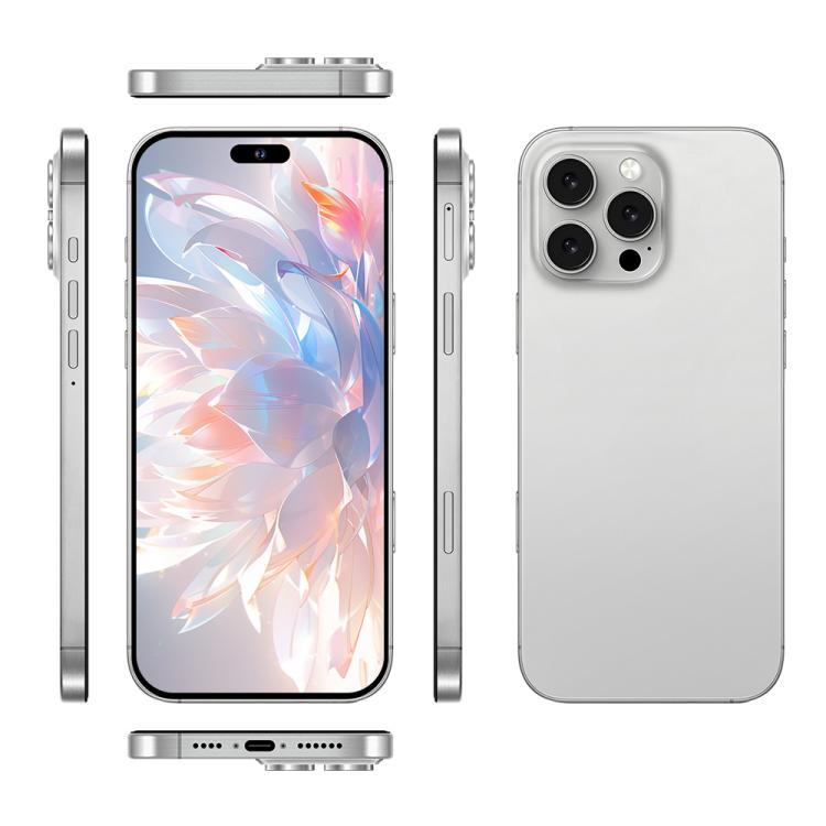 A88 / i16 Pro Max, 2GB+16GB, 6.6 inch Android 8.1 MTK6580A Quad Core, OTG, Network: 3G, Dual SIM, Plug:AU Plug(Titanium White) - free shipping - PMc TechLife - Order now!