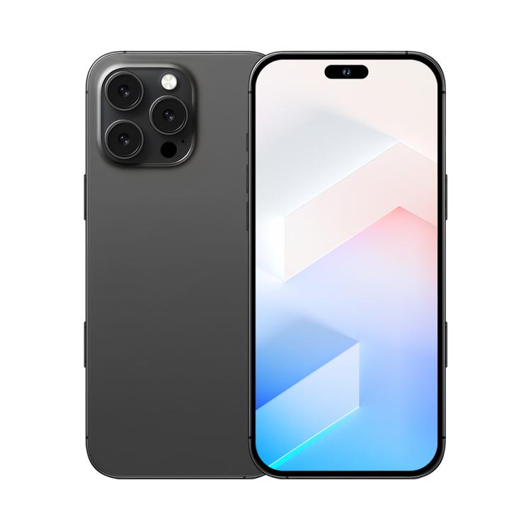 A88A / i16 Pro Max, 6GB+64GB, 6.6 inch Android 12 MTK6762 Helio G25 Octa Core, NFC, OTG, Network: 4G, Dual SIM, Plug:EU Plug(Titanium Black) - free shipping - PMc TechLife - Order now!