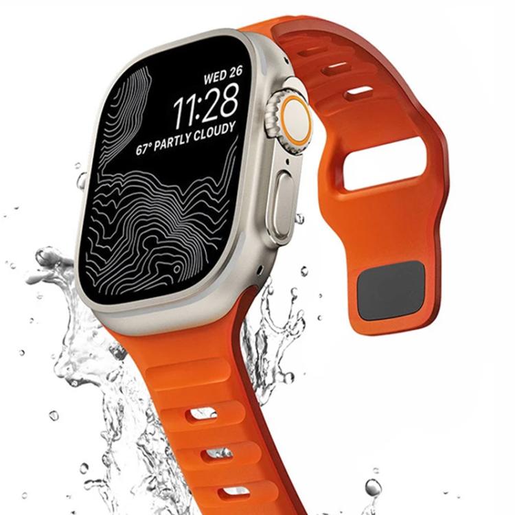 For Apple Watch 42mm / 41mm / 40mm / 38mm Kalebol Sport Silicone Strap(Cloudy Grey) - Watch Bands by Kalebol | Online Shopping South Africa | PMC TechLife | Buy Now Pay Later Mobicred