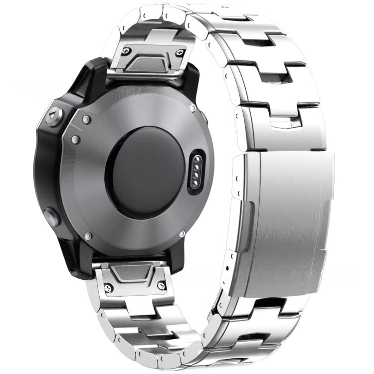 For Garmin Watch 22mm Oracle Titanium Alloy Watch Band(Silver) - free shipping - PMC TechLife - Order now!