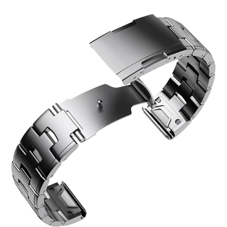 For Garmin Watch 22mm Oracle Titanium Alloy Watch Band(Silver) - free shipping - PMC TechLife - Order now!
