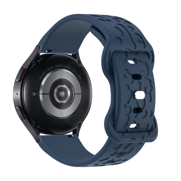 22mm Kalebol Leopard Print Butterfly Buckle Silicone Watch Band(Midnight  Blue) - free shipping - PMc TechLife - Order now!