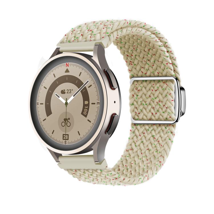 22mm Kalebol Nylon Braided Loop Magnetic Buckle Watch Band(Starlight Colorful) - free shipping - PMc TechLife - Order now!