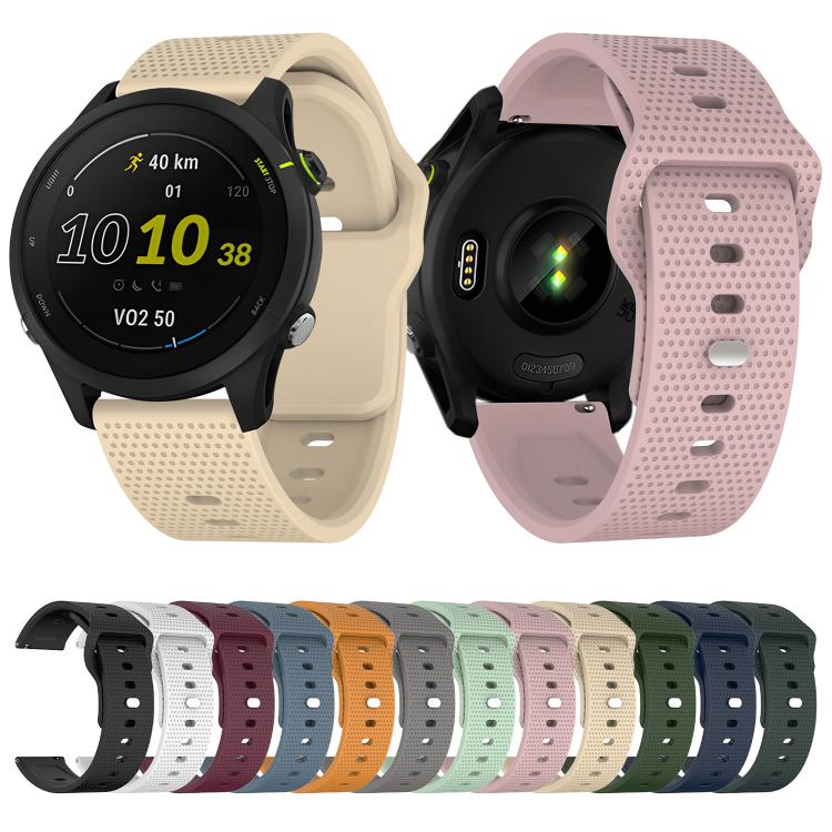 20mm Kalebol Dot Studded Buckle Silicone Watch Band(Black) - 20mm Bands by Kalebol | Online Shopping South Africa | PMc TechLife | Buy Now Pay Later Mobicred